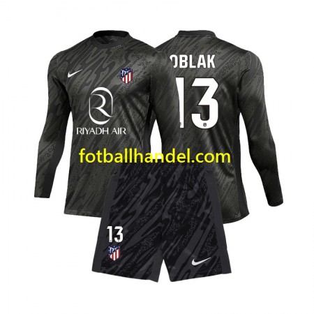 Barn Fotballdrakter Keeper Atlético Madrid Jan Oblak 13 Hjemme 2024-25 Langermet